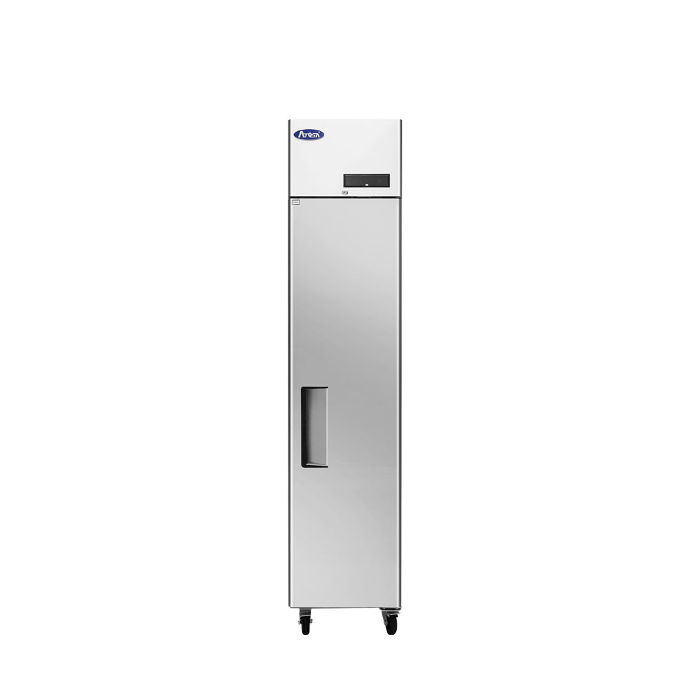 Atosa MBF15RSGR 18" Top Mount 1-Door Reach-In Refrigerator, 13 Cu. Ft.