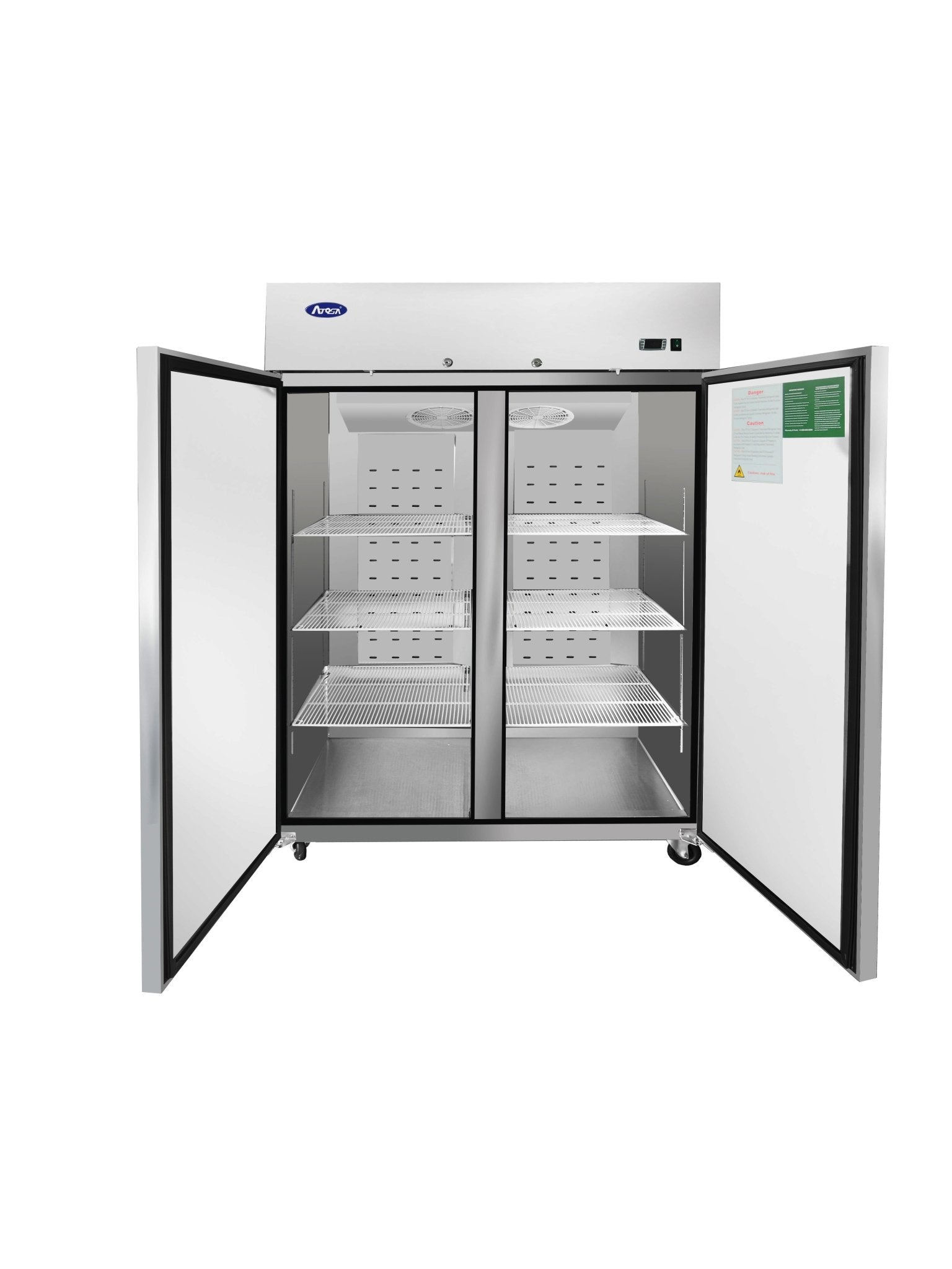 ATOSA MBF8002GR - 52" Reach In Freezer - 2 Doors - Top Mount, 44.5 cu ft