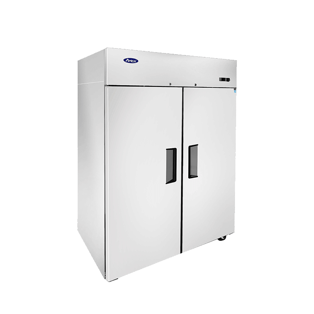 Atosa MBF8002GR 52" Top Mount 2-Door Reach-In Freezer, 43.2 Cu. Ft.