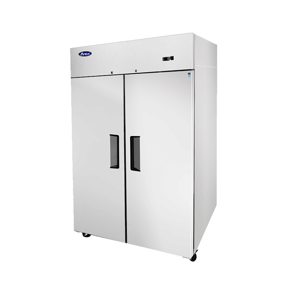 Atosa MBF8002GR 52" Top Mount 2-Door Reach-In Freezer, 43.2 Cu. Ft.