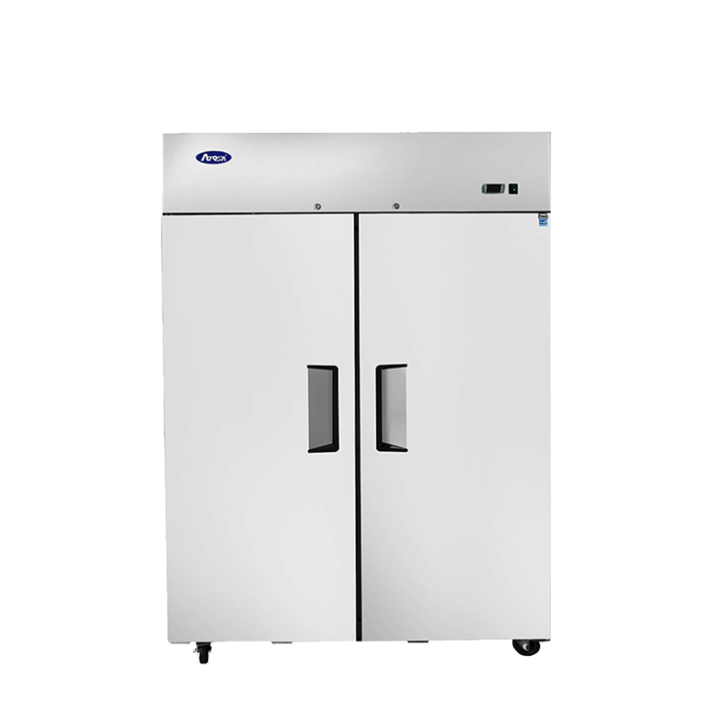 Atosa MBF8002GR 52" Top Mount 2-Door Reach-In Freezer, 43.2 Cu. Ft.