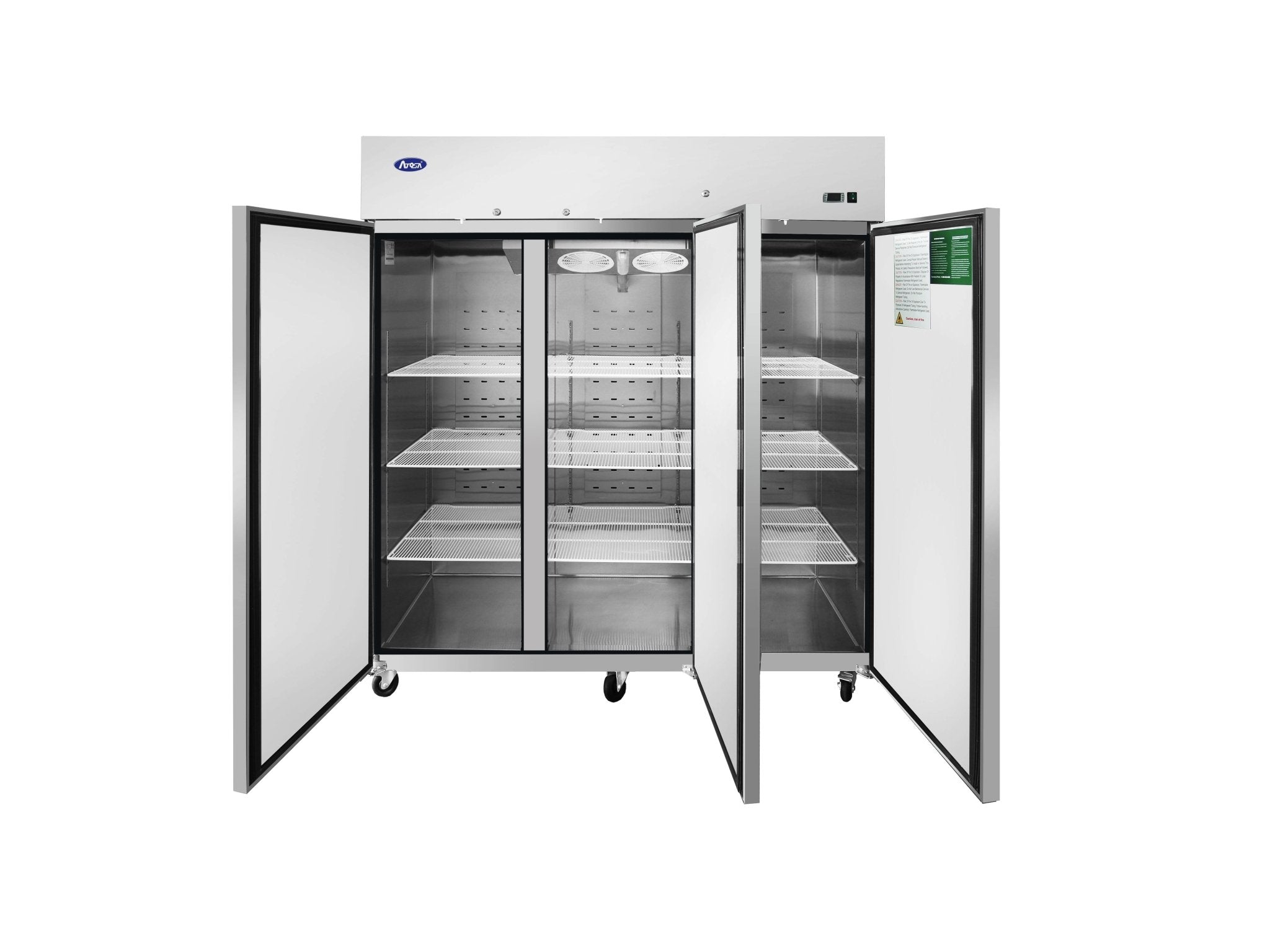 ATOSA MBF8003GR - 3 Doors Reach In Freezer - Top Mount