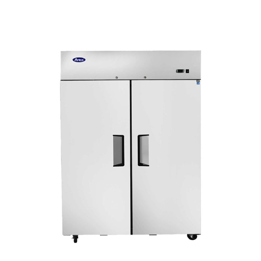 Atosa MBF8005GR 52" Top Mount 2-Door Reach-In Refrigerator, 43.2 Cu. Ft.