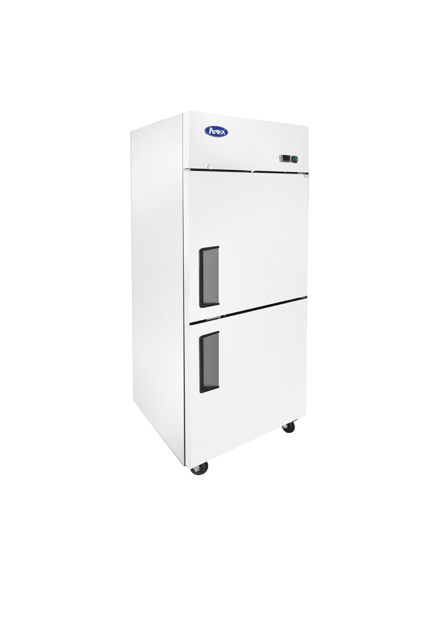 ATOSA MBF8010GR Top Mount Two Half Door Refrigerator - Right Hinged