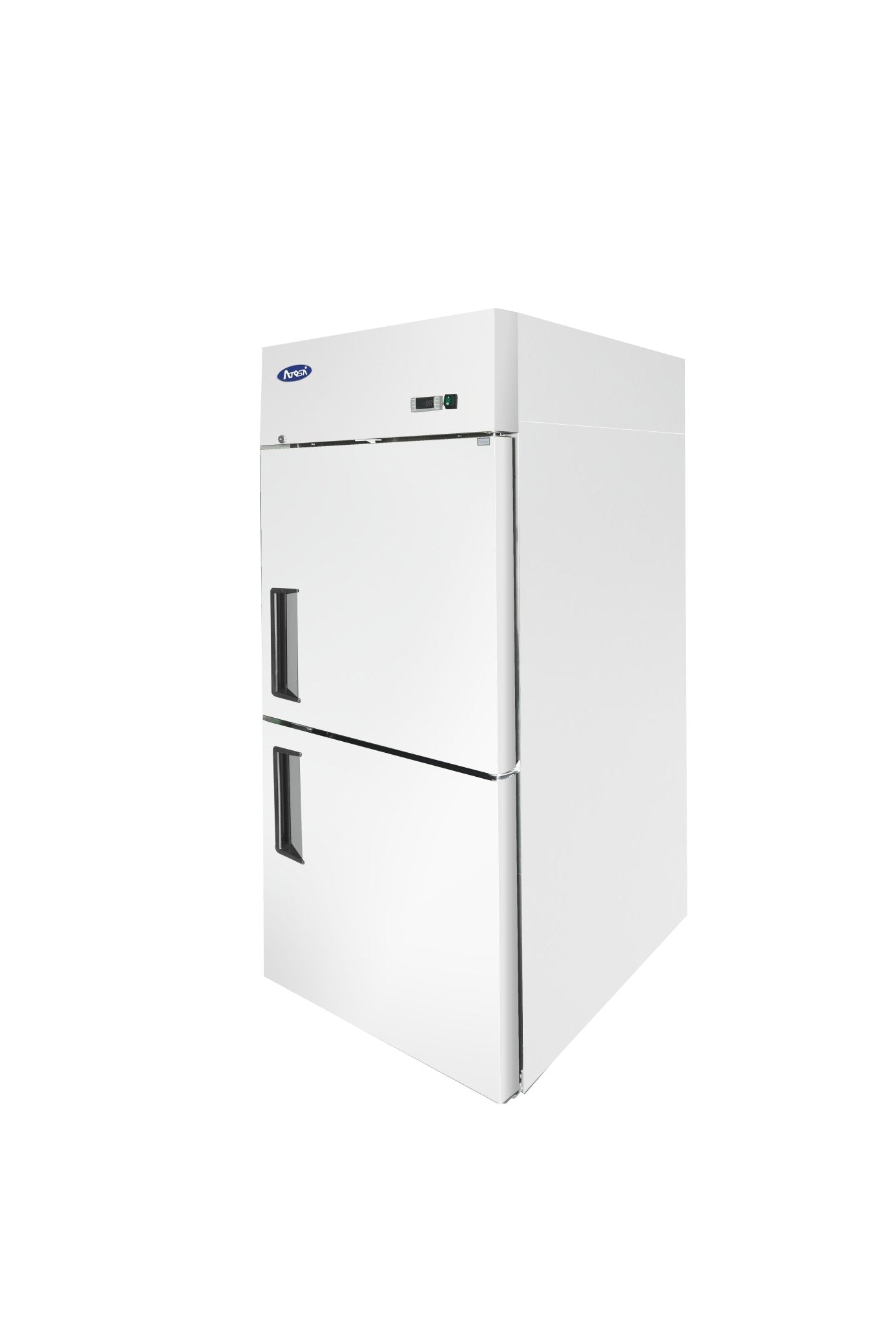 ATOSA MBF8010GR Top Mount Two Half Door Refrigerator - Right Hinged