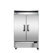 Atosa MBF8503GR 54" Bottom Mount 2-Door Reach-In Freezer, 43.8 Cu. Ft.