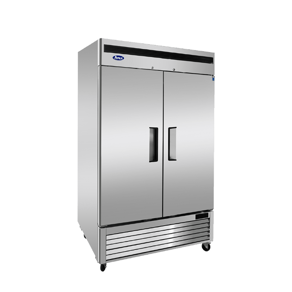 Atosa MBF8503GR 54" Bottom Mount 2-Door Reach-In Freezer, 43.8 Cu. Ft.