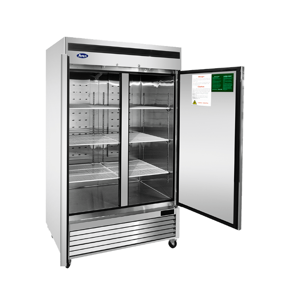 Atosa MBF8503GR 54" Bottom Mount 2-Door Reach-In Freezer, 43.8 Cu. Ft.
