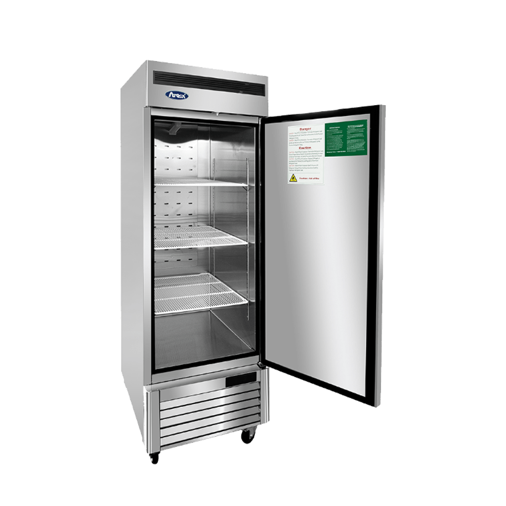 Atosa MBF8505GR 27" Bottom Mount 1-Door Reach-In Refrigerator, 19.1 Cu. Ft.