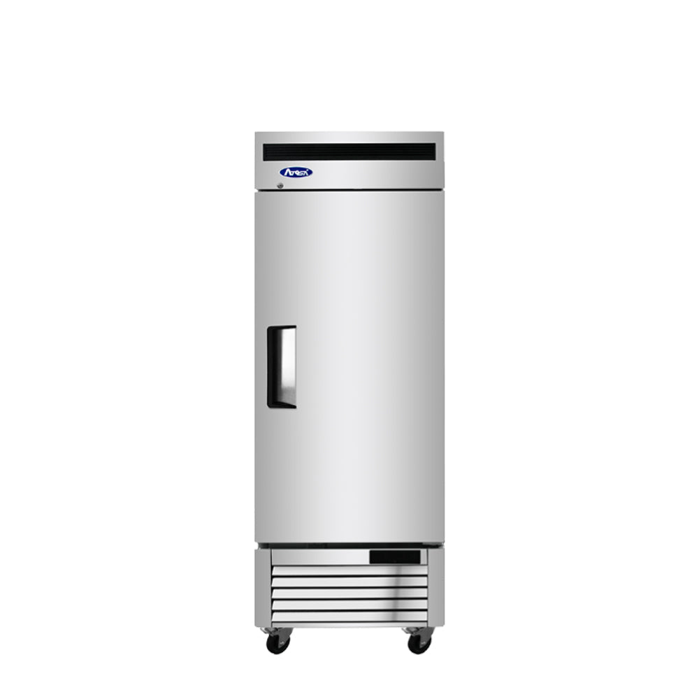 Atosa MBF8505GR 27" Bottom Mount 1-Door Reach-In Refrigerator, 19.1 Cu. Ft.