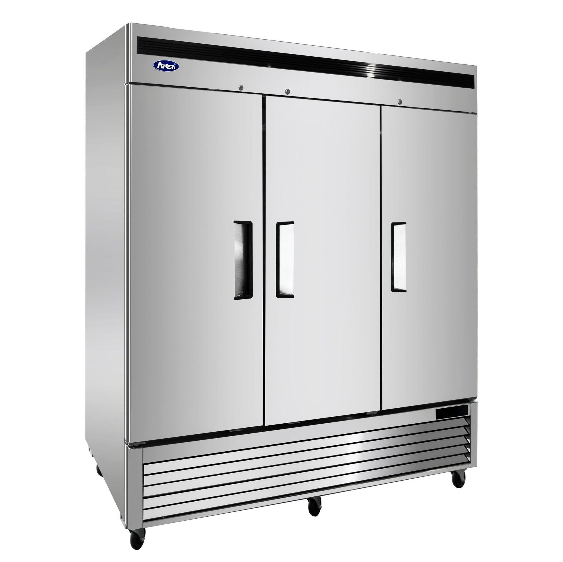 ATOSA MBF8508GR Bottom Mount 3 - Door Reach in Refrigerator