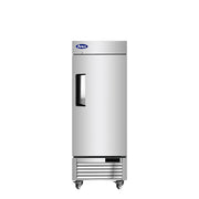 Atosa MBF8519GR 24" Bottom Mount 1-Door Low Height Reach-In Refrigerator, 8.3 Cu. Ft.