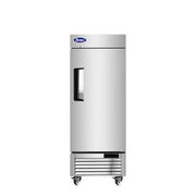Atosa MBF8520GR 24" Bottom Mount 1-Door Low Height Reach-In Freezer, 8.3 Cu. Ft.