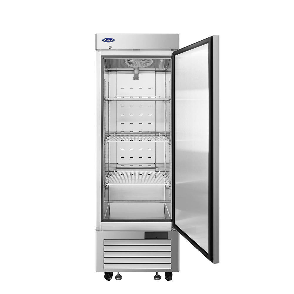 Atosa MBF8532GR 26" Bottom Mount 1-Door Reach-In Refrigerator, 12.57 Cu. Ft.