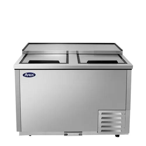 Atosa MBGF48GR 48" Commercial Glass Froster | 13.1 cu ft 115V Product Image Open