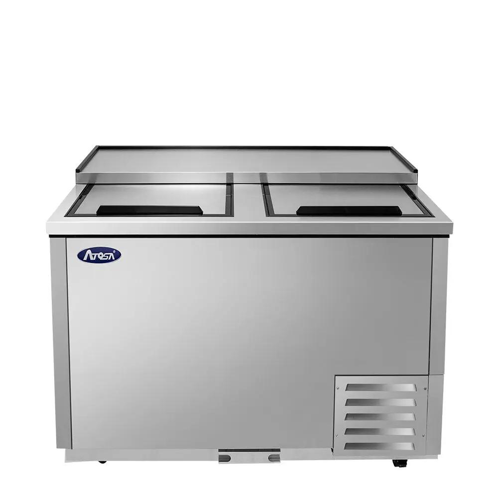 Atosa MBGF48GR 48" Commercial Glass Froster | 13.1 cu ft 115V Product Image