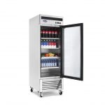 ATOSA MCF8705GR Bottom Mount 1 - Glass Door Refrigerator