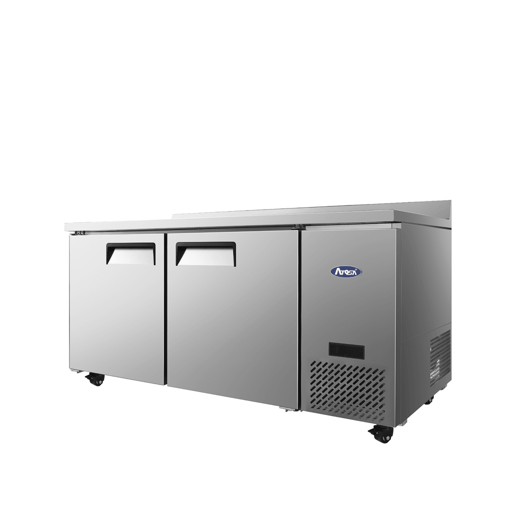 Atosa MGF67GR 67" Side Mount Worktop Refrigerator, 18.5 Cu. Ft.