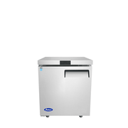 Atosa MGF8401GRL 27" Undercounter Refrigerator, Left-Hand Hinge, 7.2 Cu. Ft.