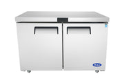 ATOSA MGF8403GR 60 Inch Two - Door Undercounter Refrigerator