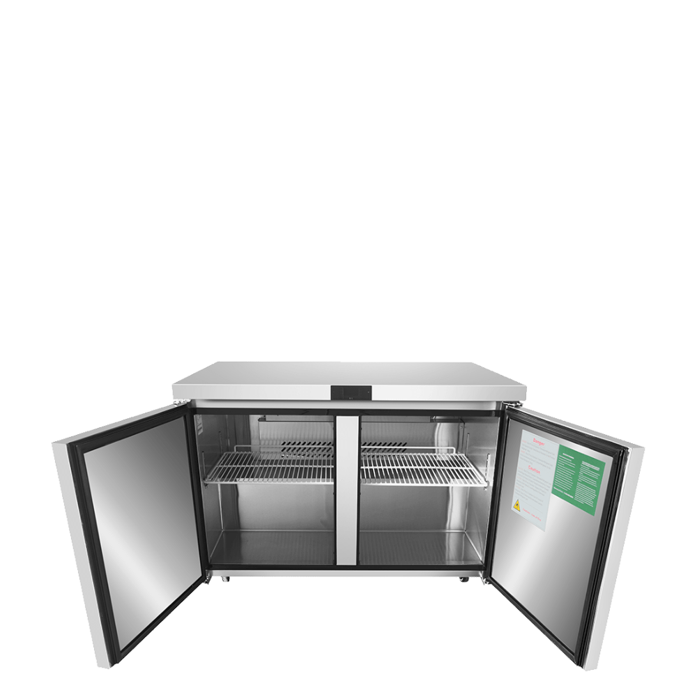 Atosa MGF8403GR 60" Undercounter Refrigerator, 17.2 Cu. Ft.