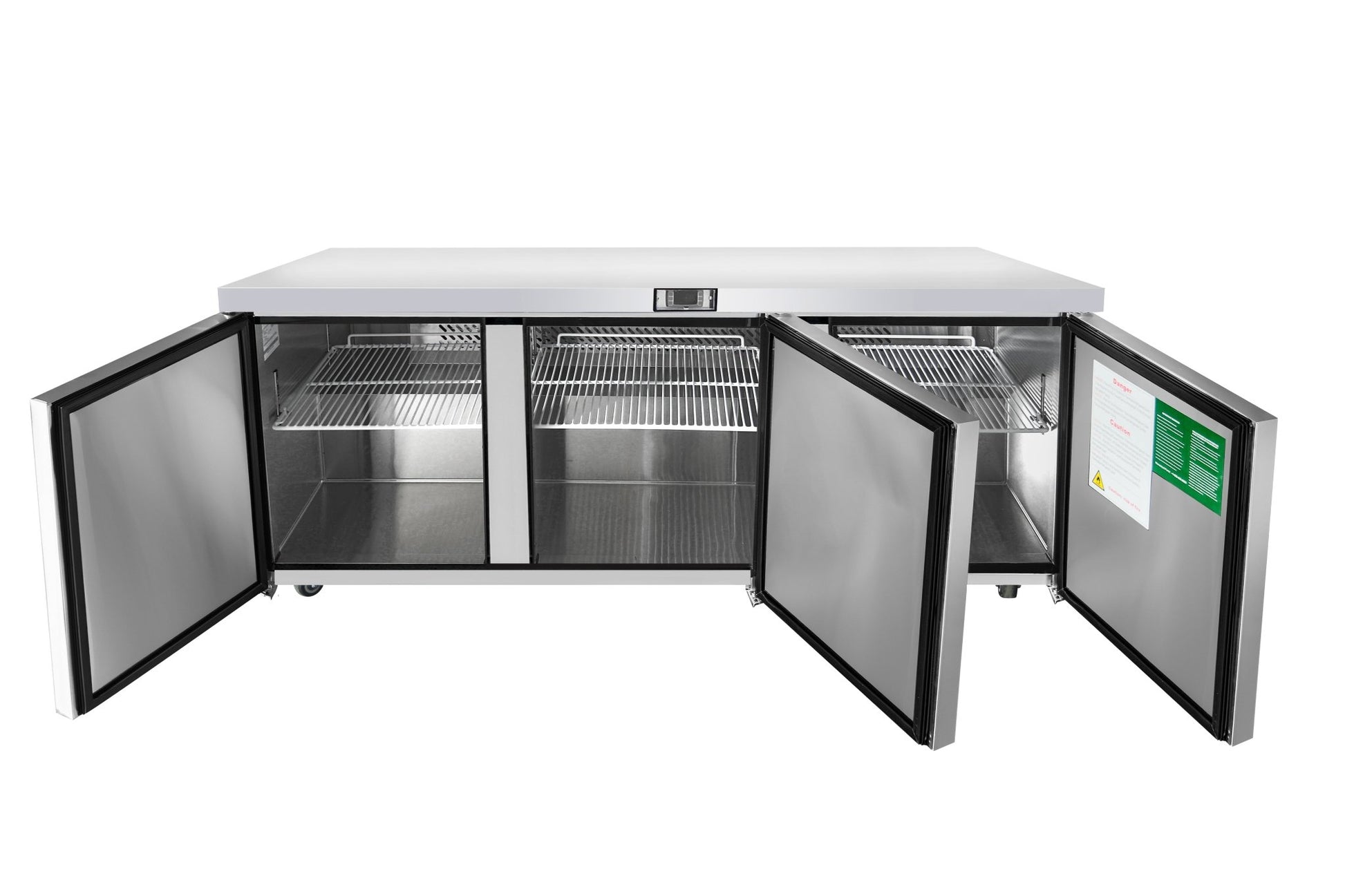 ATOSA MGF8404GR 72 Inch Three - Door Undercounter Refrigerator