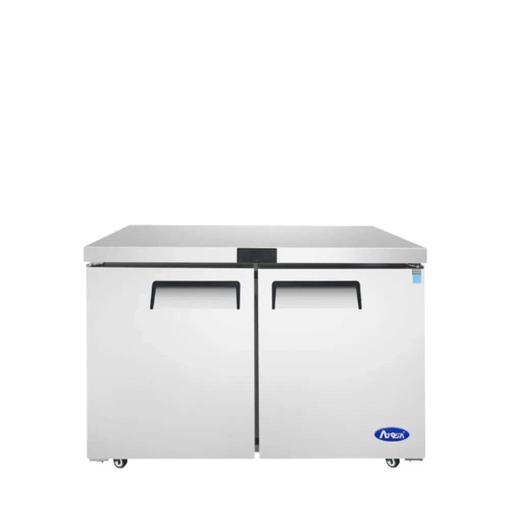 ATOSA MGF8406GR 48" Two-Door Undercounter Freezer – 13.4 Cu. Ft., Stainless Steel by Atosa USA (atosa-mgf8406gr-48-inch-two-door-undercounter-freezer)