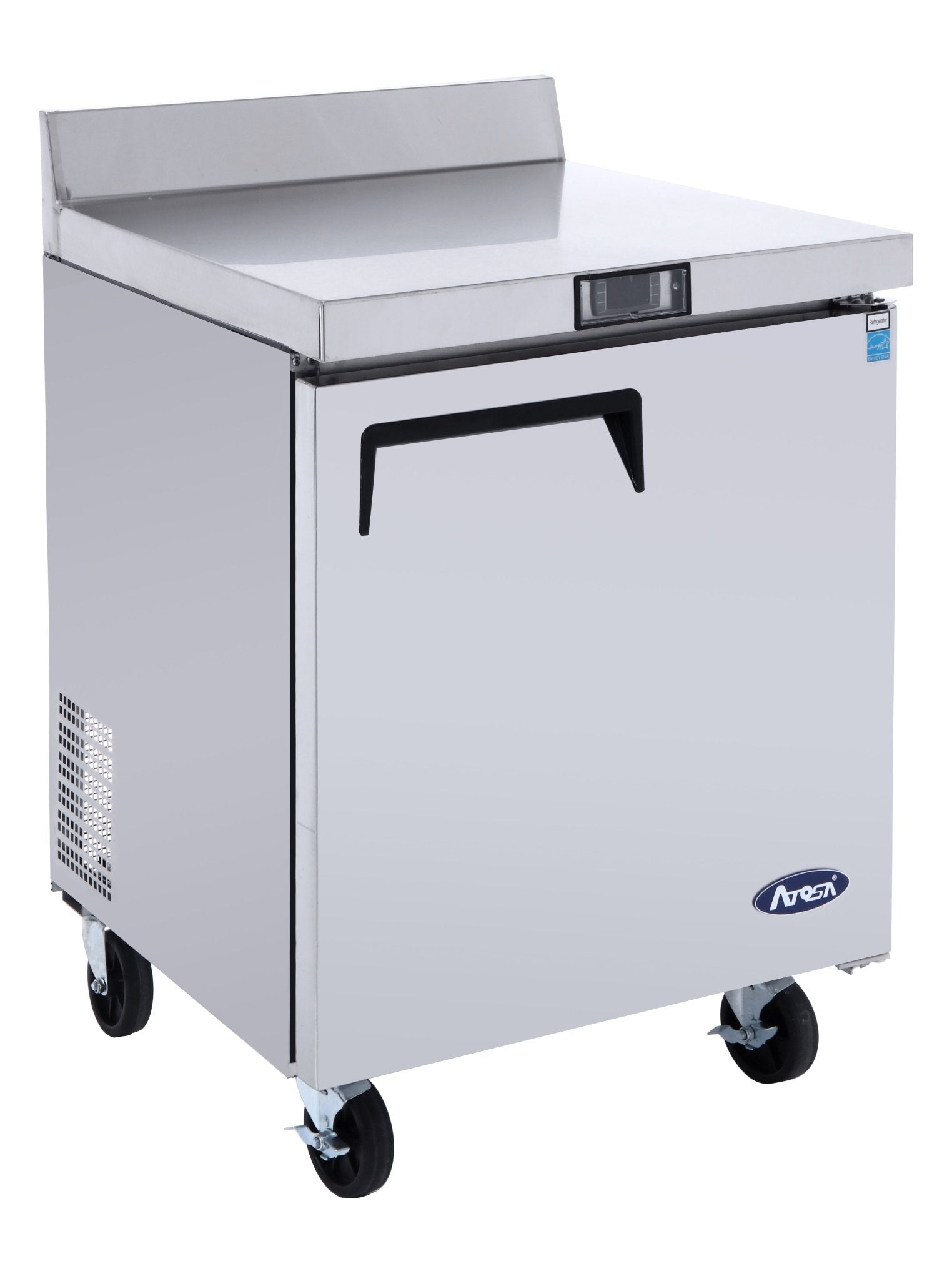 ATOSA MGF8408GR, 27″ Worktop Refrigerator with Backsplash, 7.2 Cu. Ft.