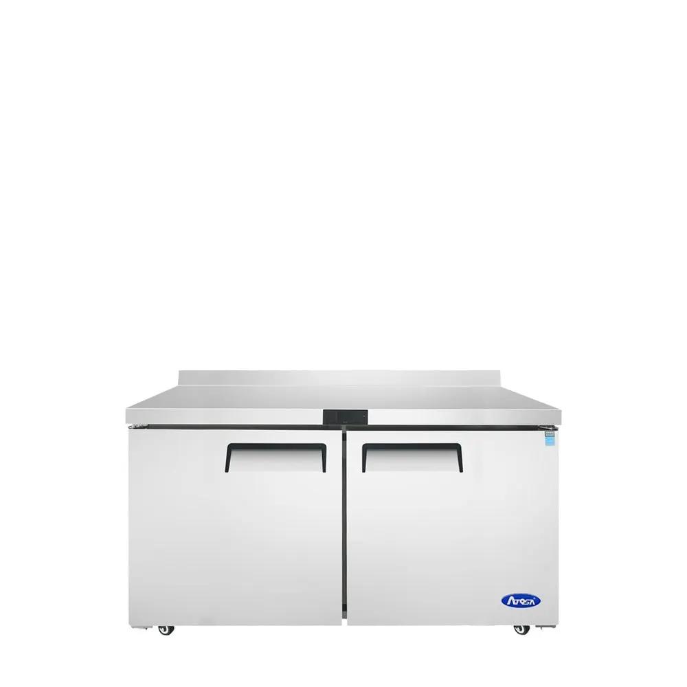 ATOSA MGF8410GR, 60″ Worktop Refrigerator with Backsplash, 17.2 Cu. Ft. by Atosa USA (atosa-mgf8410gr-60-worktop-refrigerator-with-backsplash-17-2-cu-ft)