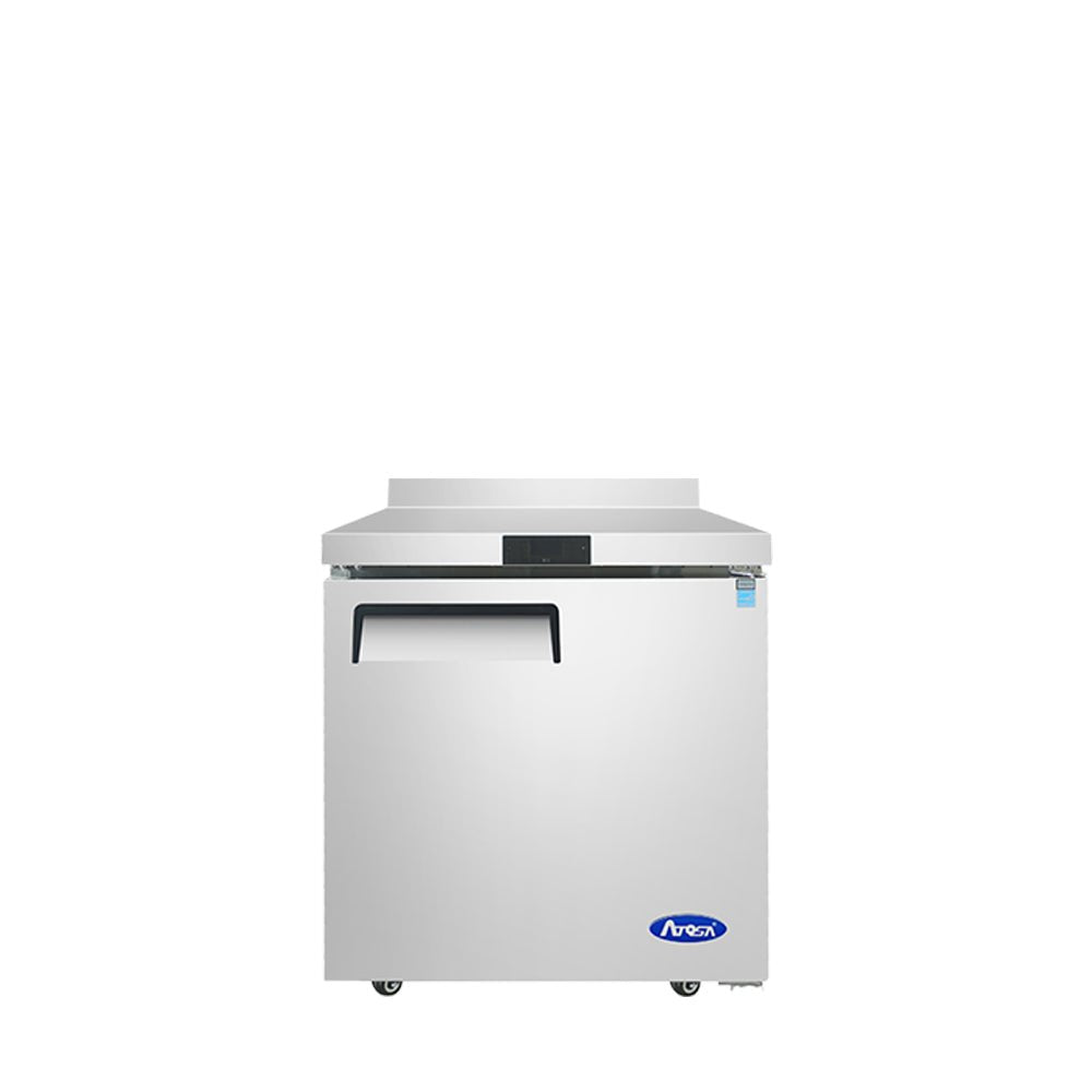 Atosa MGF8412GR 27" Worktop Freezer with Backsplash, 7.2 Cu. Ft.