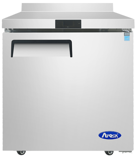 ATOSA MGF8412GR — 27″ Worktop Freezer with Backsplash, 7.2 Cu. Ft.