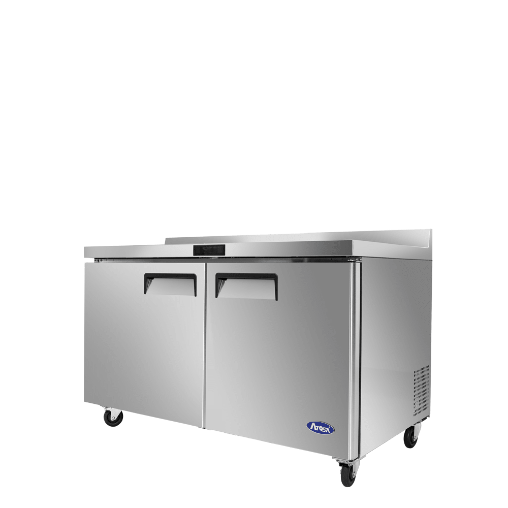 Atosa MGF8413GR 48" Worktop Freezer with Backsplash, 13.4 Cu. Ft.