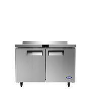 Atosa MGF8413GR 48" Worktop Freezer with Backsplash, 13.4 Cu. Ft.