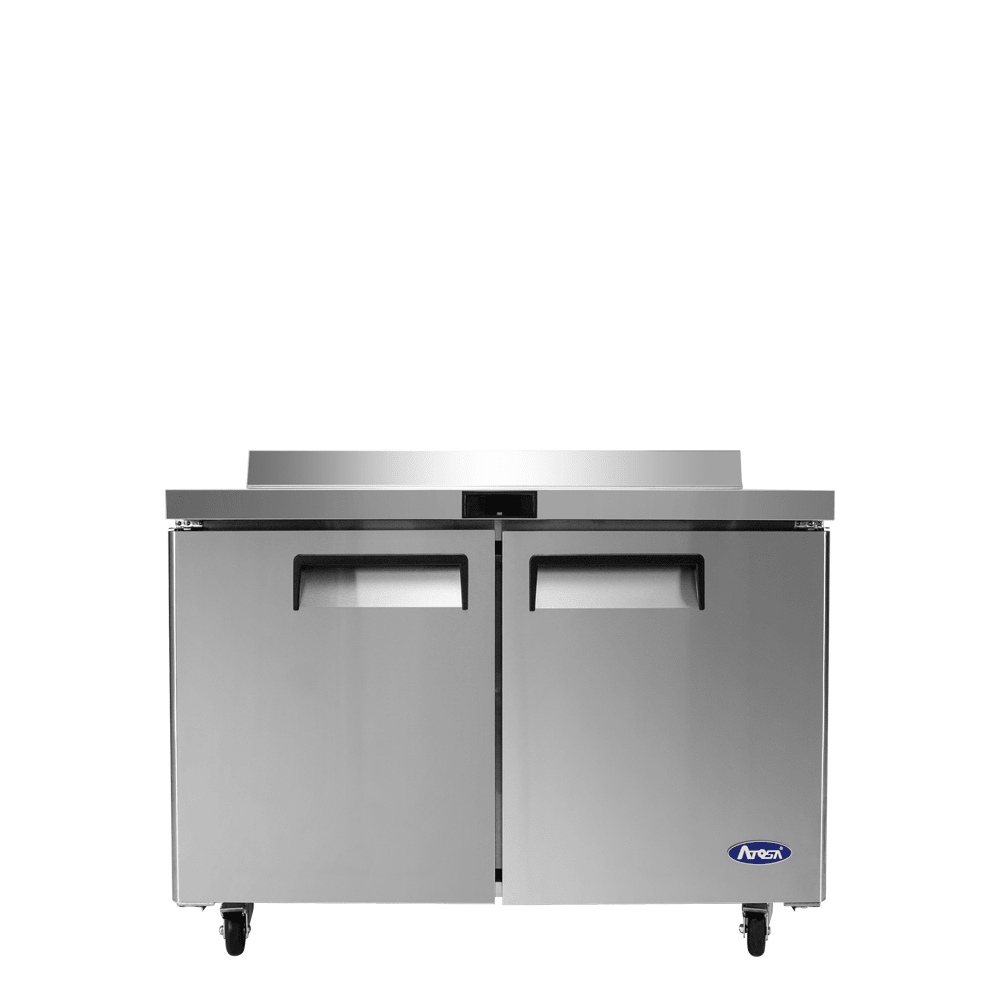 Atosa MGF8413GR 48" Worktop Freezer with Backsplash, 13.4 Cu. Ft.