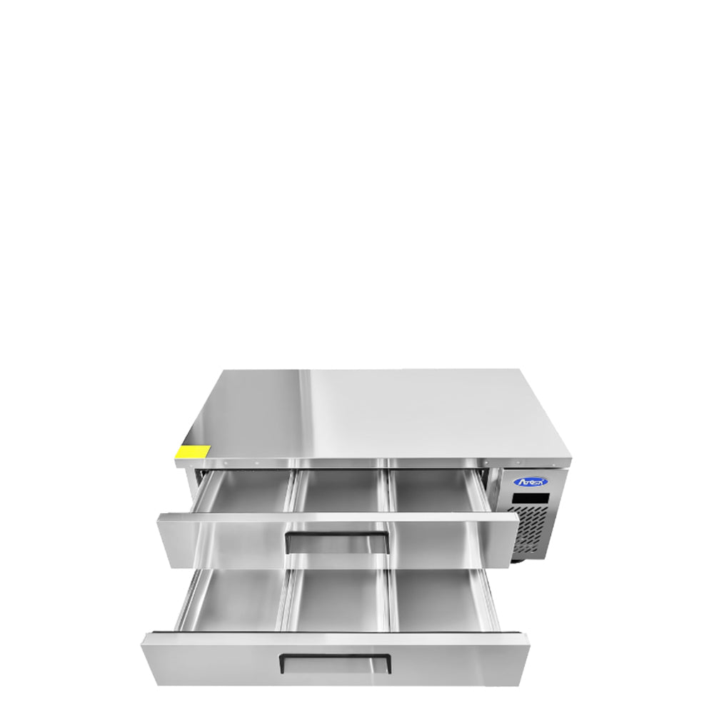 Atosa MGF8448GR 36" Refrigerated Chef Base, 4.7 Cu. Ft.