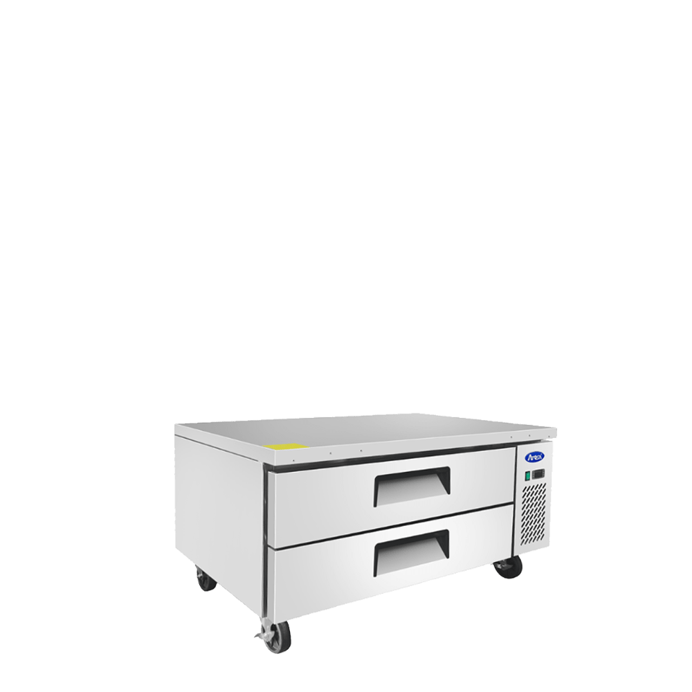 Atosa MGF8450GR 48" Refrigerated Chef Base, 7.7 Cu. Ft.