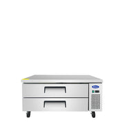 Atosa MGF8450GR 48" Refrigerated Chef Base, 7.7 Cu. Ft.