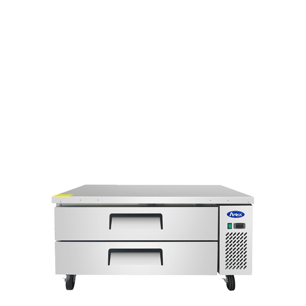 Atosa MGF8450GR 48" Refrigerated Chef Base, 7.7 Cu. Ft.