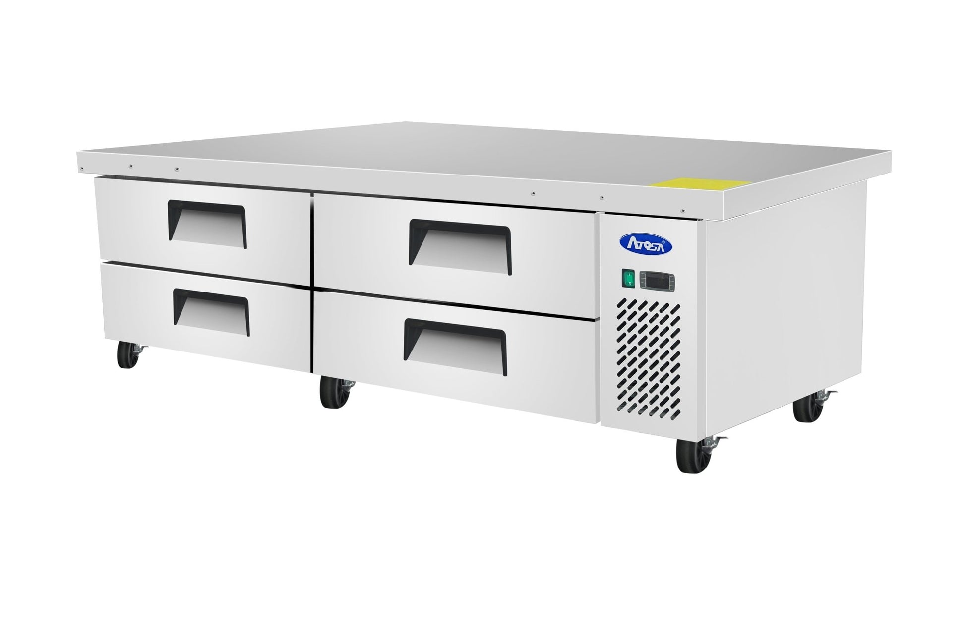 ATOSA MGF8453GR - 72 Inch 2 Drawer Refrigerated Extended Top Chef Base