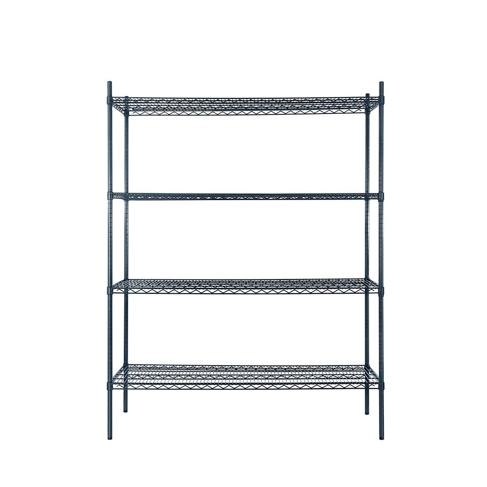 Atosa MixRite MWSSE186074 Slate Grey Epoxy Coated Shelving Kit