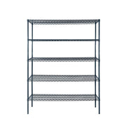 Atosa MixRite MWSSE187286 Slate Grey Epoxy Coated Shelving Kit
