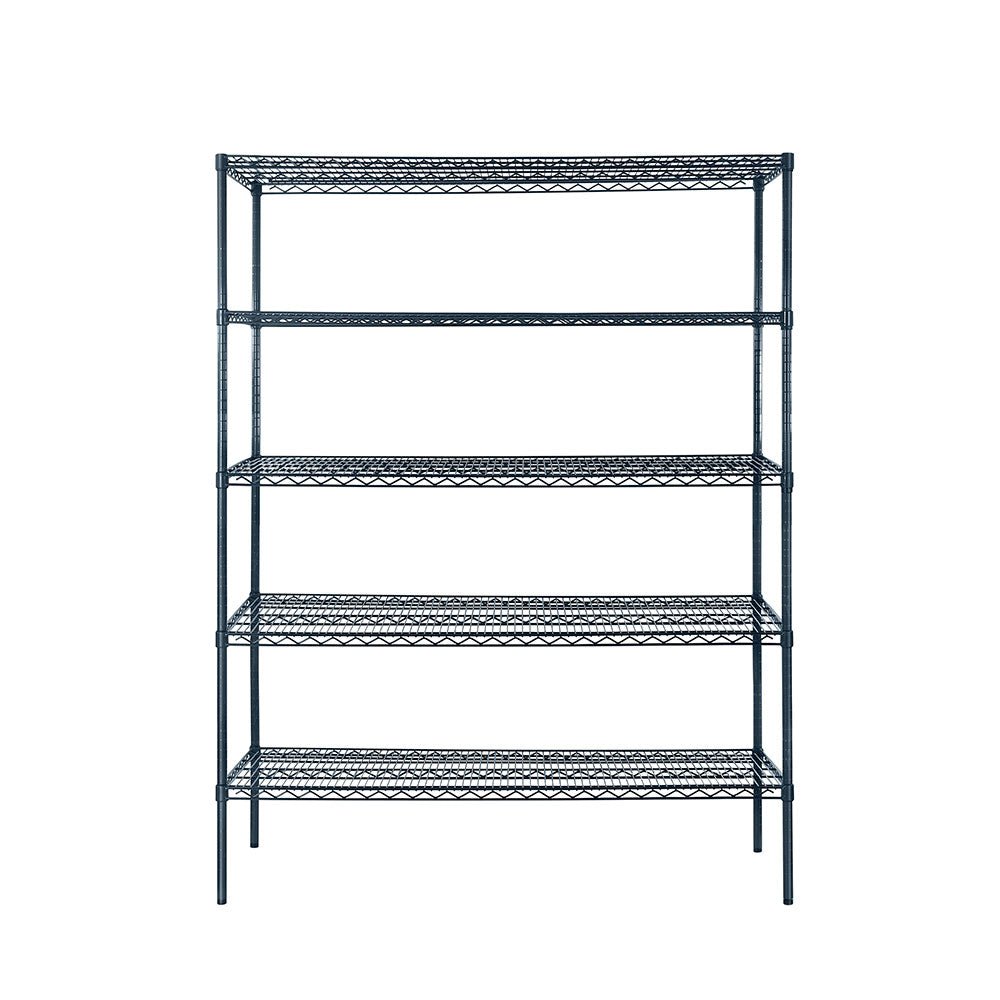 Atosa MixRite MWSSE246086 Slate Grey Epoxy Coated Shelving Kit