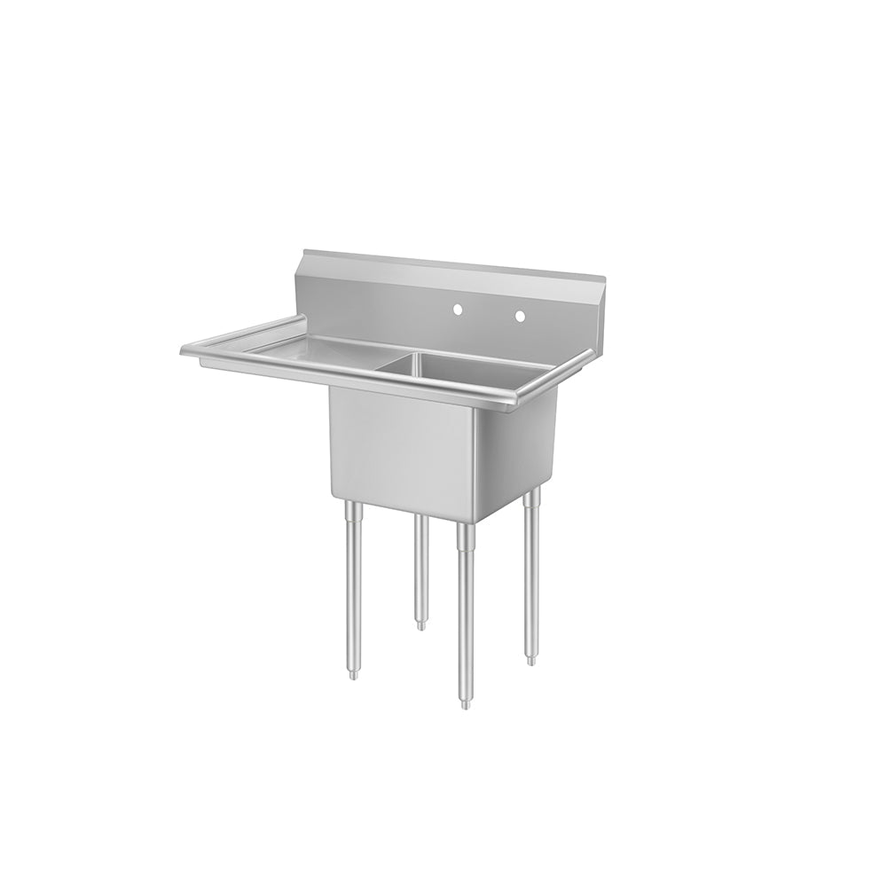 Atosa MixRite SS1818D11L18 38" One Compartment Sink