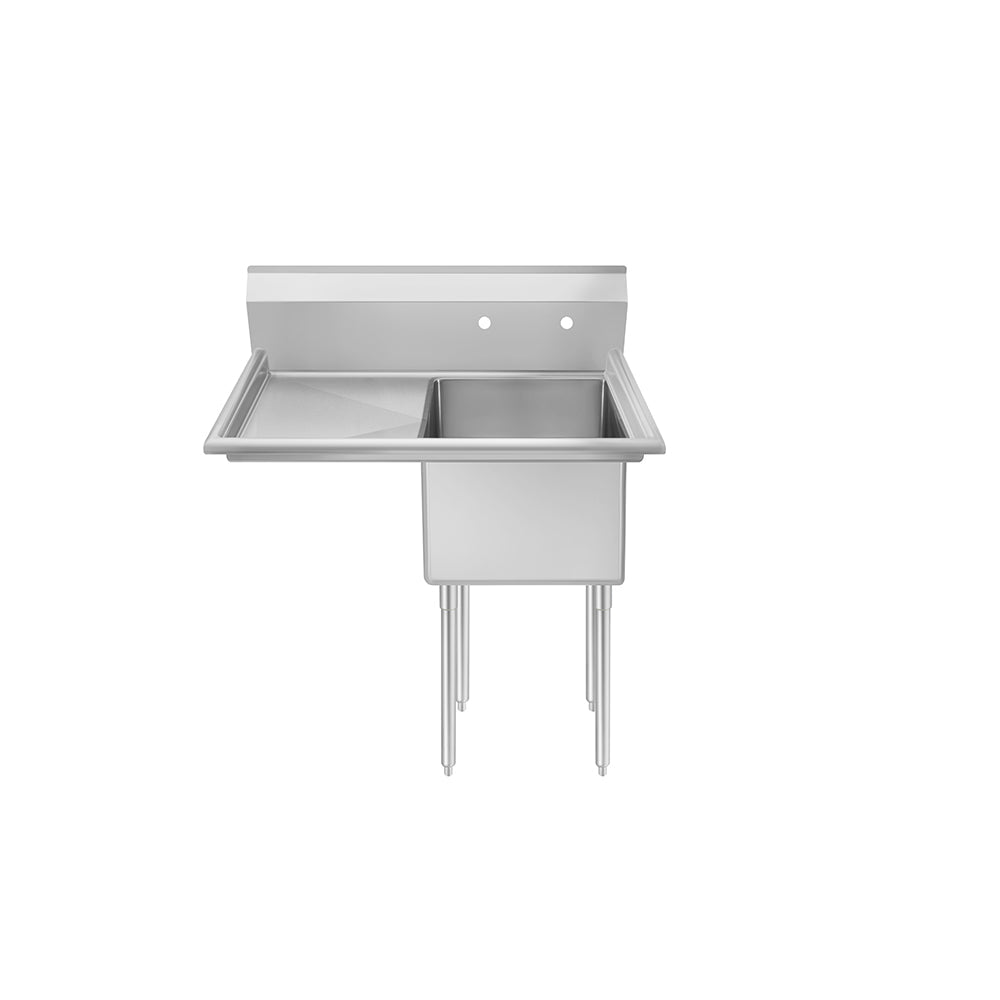 Atosa MixRite SS1818D11L18 38" One Compartment Sink