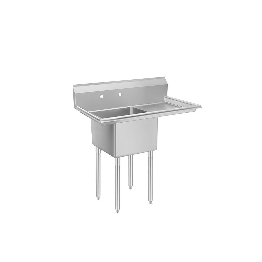Atosa MixRite SS1818D11R18 38" One Compartment Sink