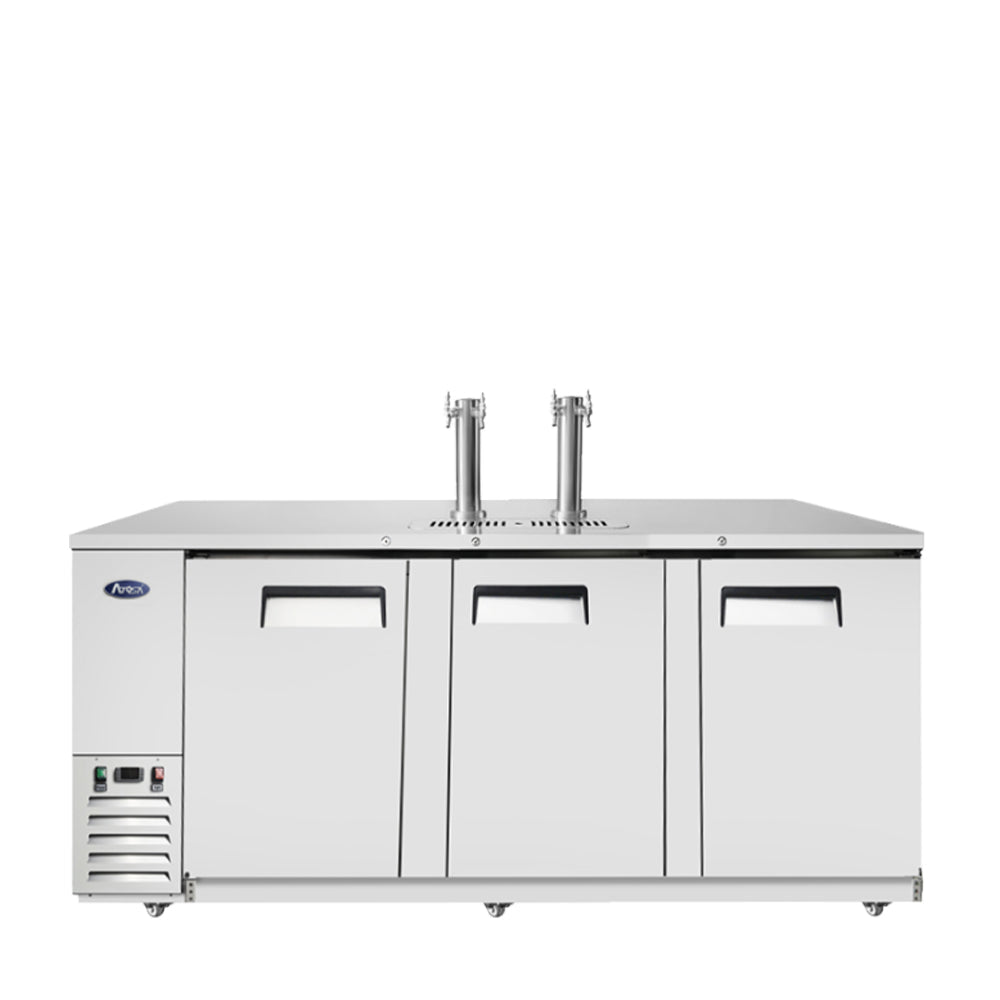 Atosa MKC90GR 90" Direct Draw Keg Cooler, 30.1 Cu. Ft.