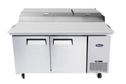ATOSA MPF8202GR 67 Inch 2 - Door Pizza Prep Table