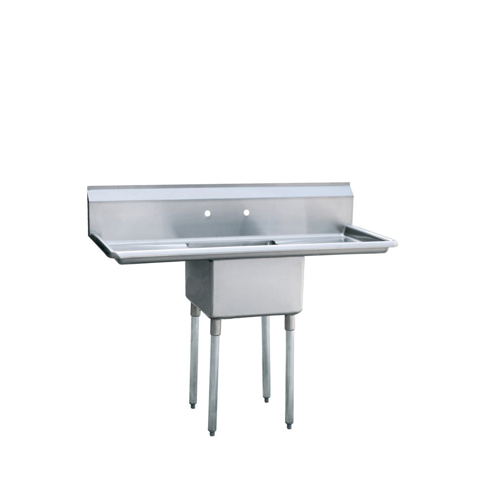 ATOSA MRSA - 1 - D One Comp. Sink, 18 Inch with Right And Left Drainboards