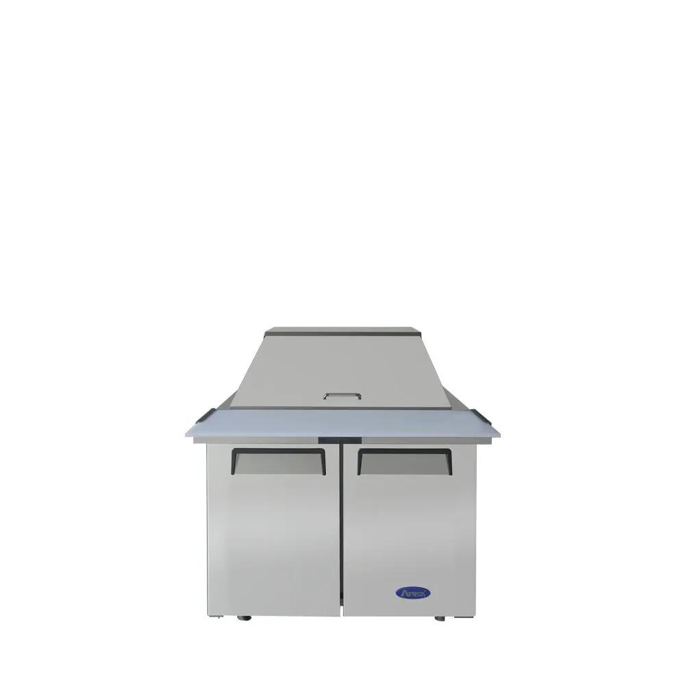ATOSA MSF3615GR 36" Refrigerated Sandwich Prep Table-Mega Top - 15 Pans by Atosa USA (atosa-msf3615gr-36-refrigerated-mega-top-sandwich-prep-table)