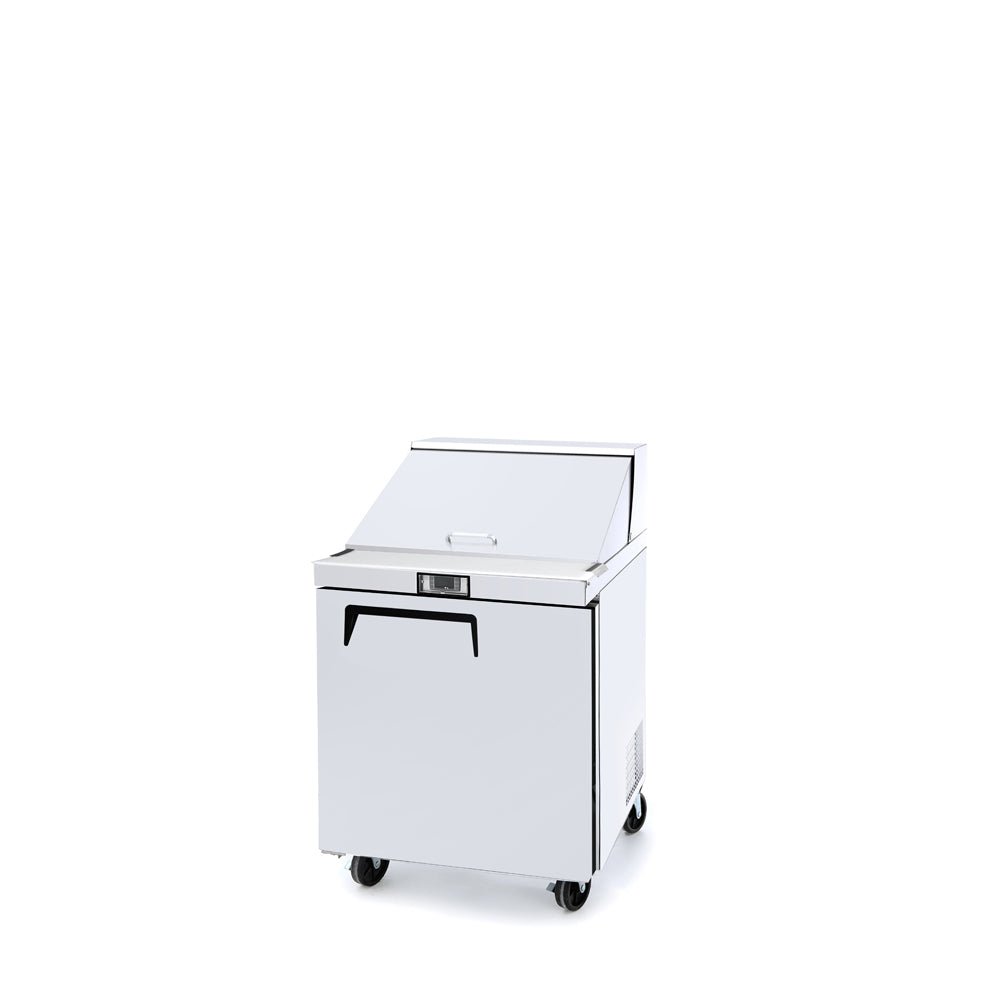 Atosa MSF8301GR 27" Refrigerated Standard Top Sandwich Prep Table, 7.2 Cu. Ft.